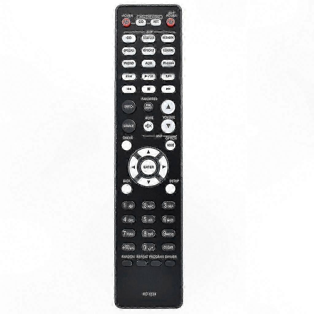 Remote Control for Power Amplifier and CD Player System-Compatible Replacement