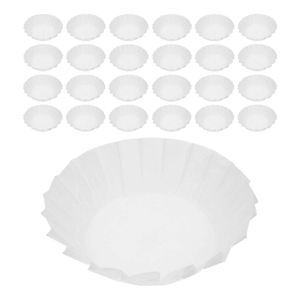 Basque Cake Paper Basque Cake Liners for Baking Use 100Pcs Silicone Oilproof Sheets