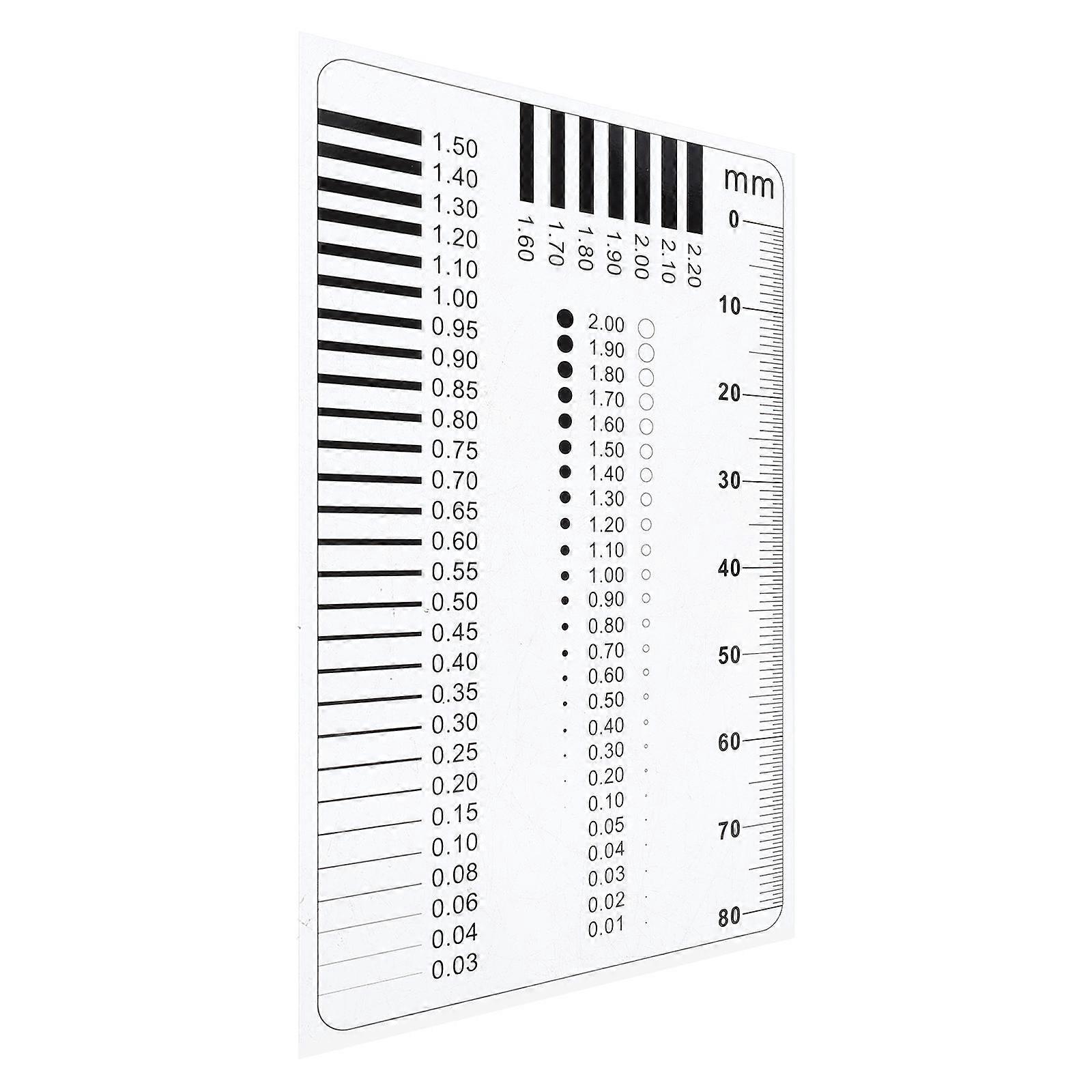 Crack Width Measurement Tool for Precise Defect Detection