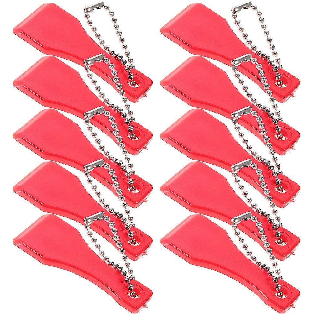 Ticket Scratcher Tool Suitable For Everyday Use And Outdoor Tasks Compact Red 20 Pcs