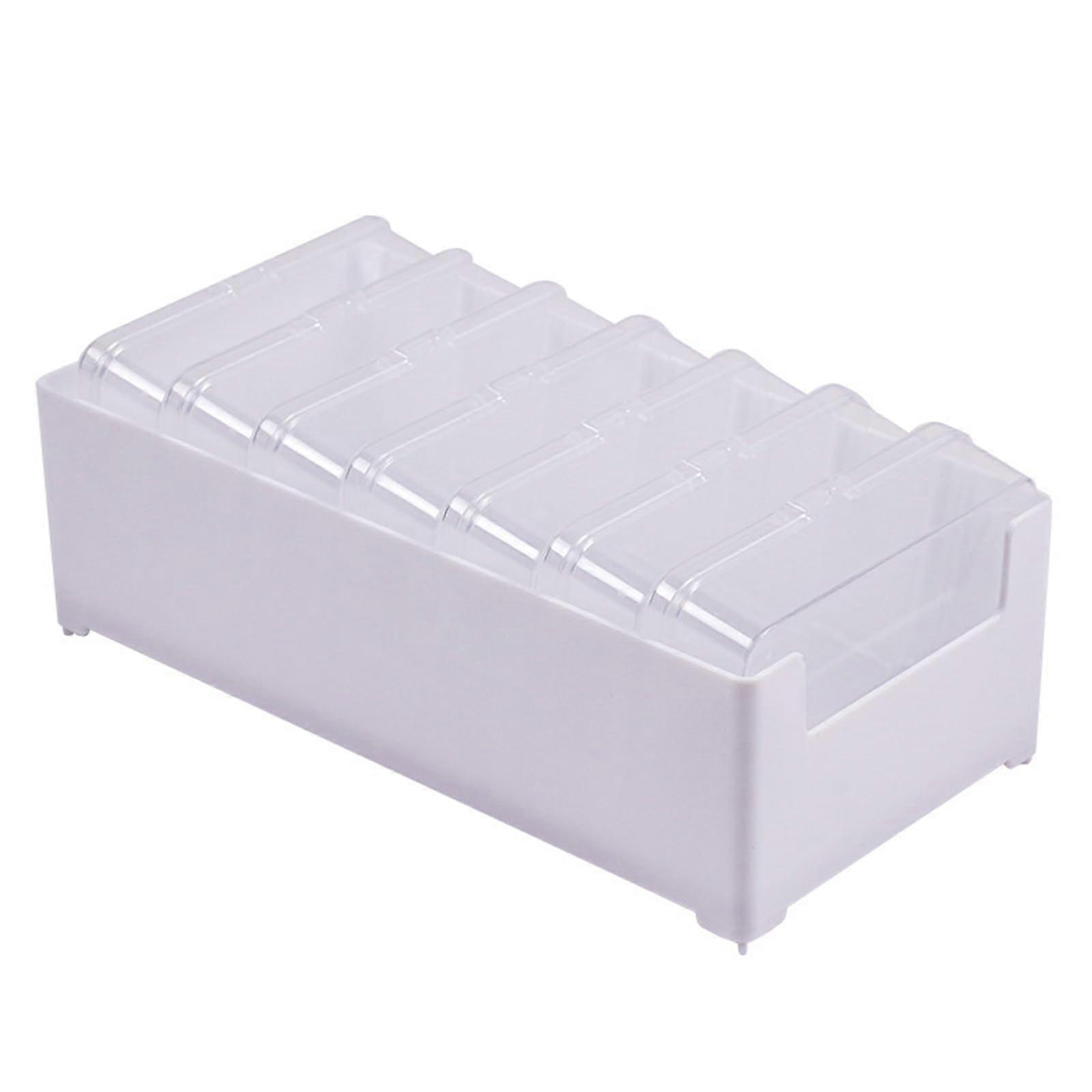 Multifunctional Storage Box with MultiCompartment Design for Bedroom and Kitchen Organization