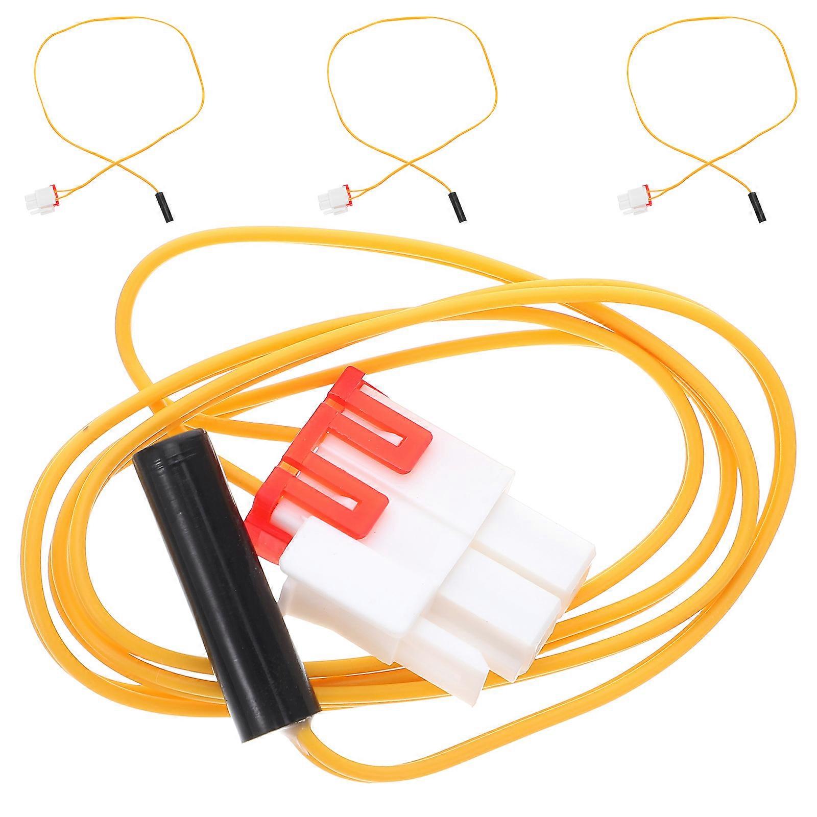 4pcs Freezer Temperature Sensor Plastic for Home Use Accurate Detection and Easy Installation