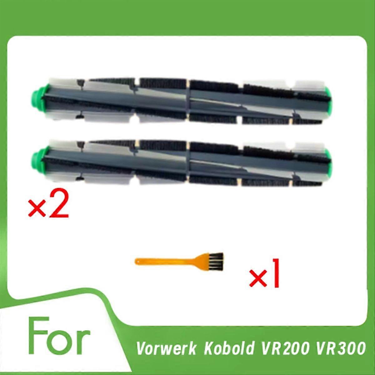 2 Pcs for VR200 / VR300 Roller Rubber Brush Replacement