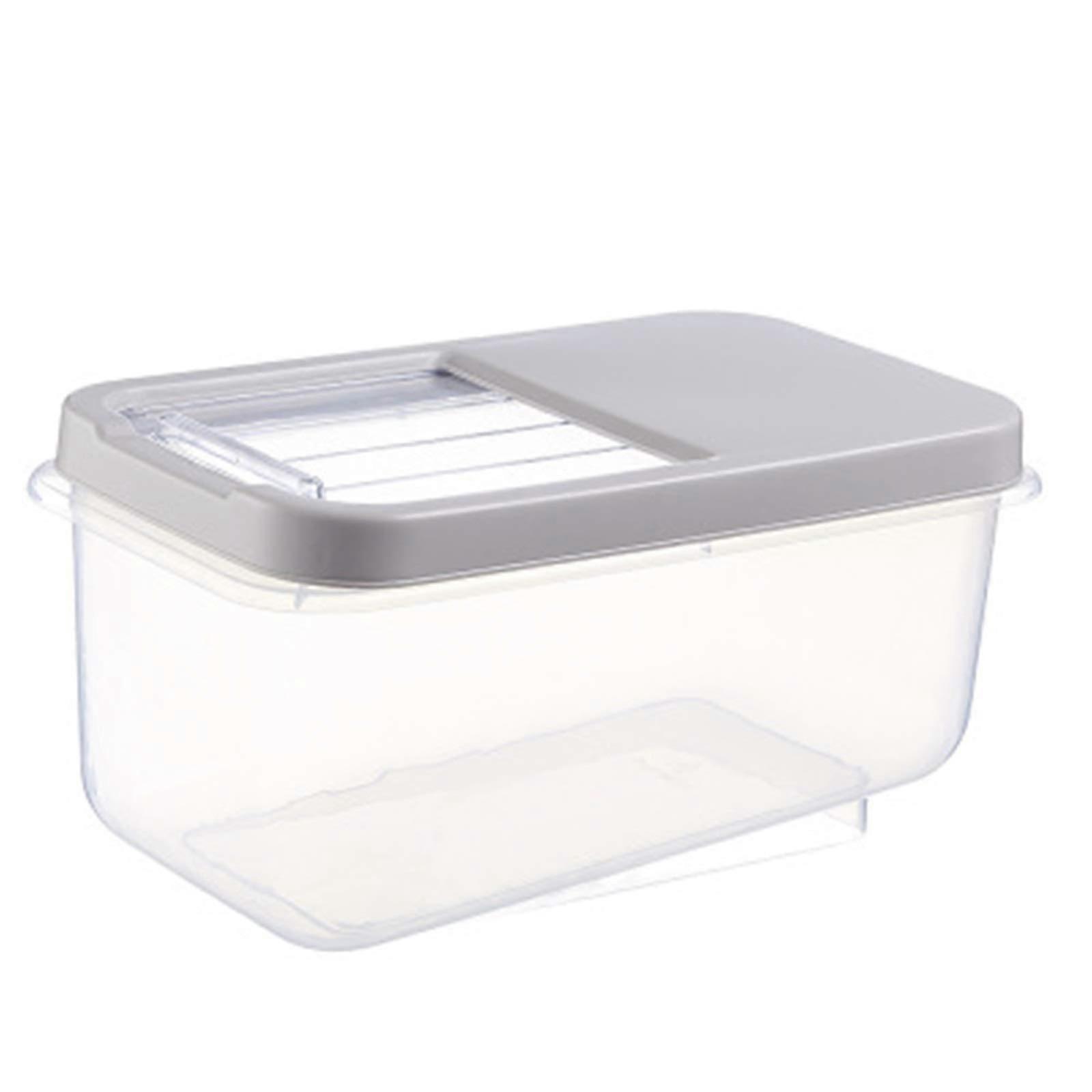Rice Storage Container Dustproof Moistureproof Large Capacity Kitchen Grain Box for Pantry Organization