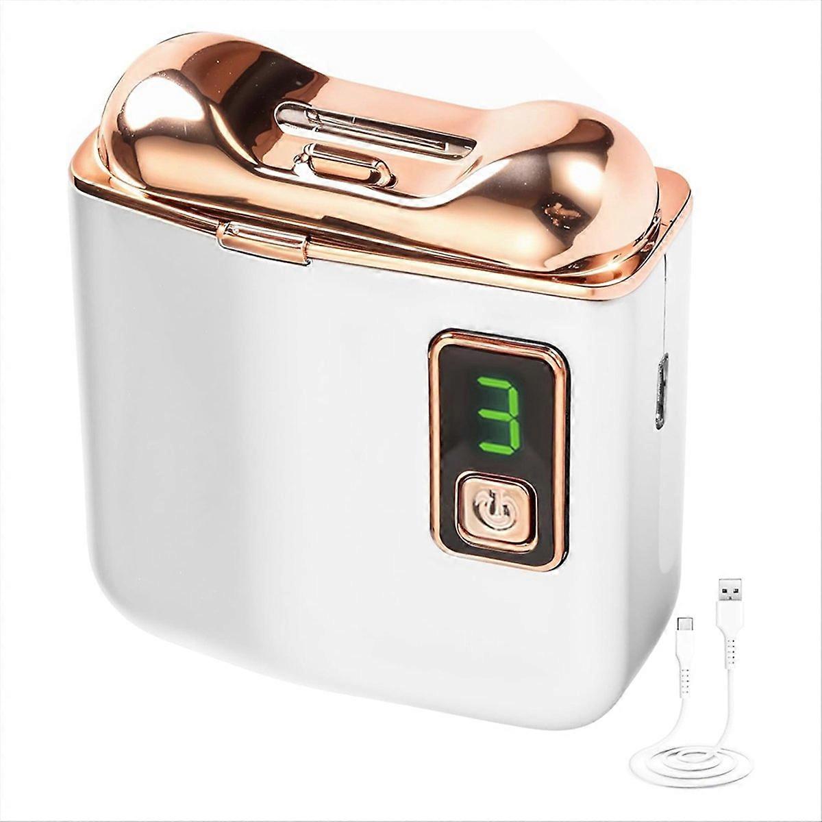 Automatic Electric Nail Clipper Trimmer Rechargeable Battery