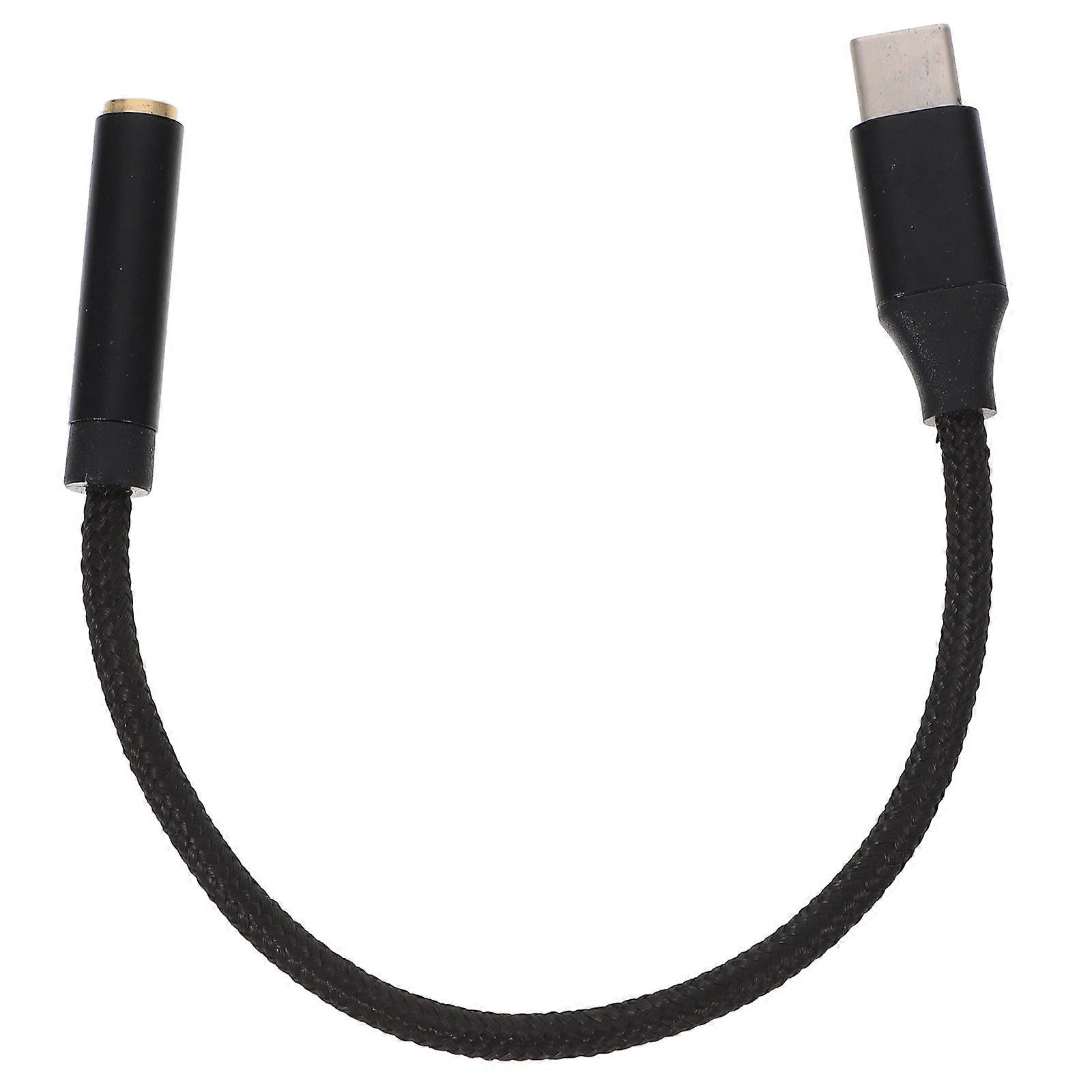 Durable Earphone Adapter Type-C to 3.5mm Cable for Phone Use 3Pcs