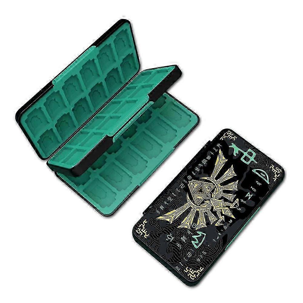 48 Switch Game Card Case for Nintendo Switch OLED, Switch Lite, Cute 48 Game Holder Cartridge Case for Game Cards and SD Cards, Kawaii Portable Compac