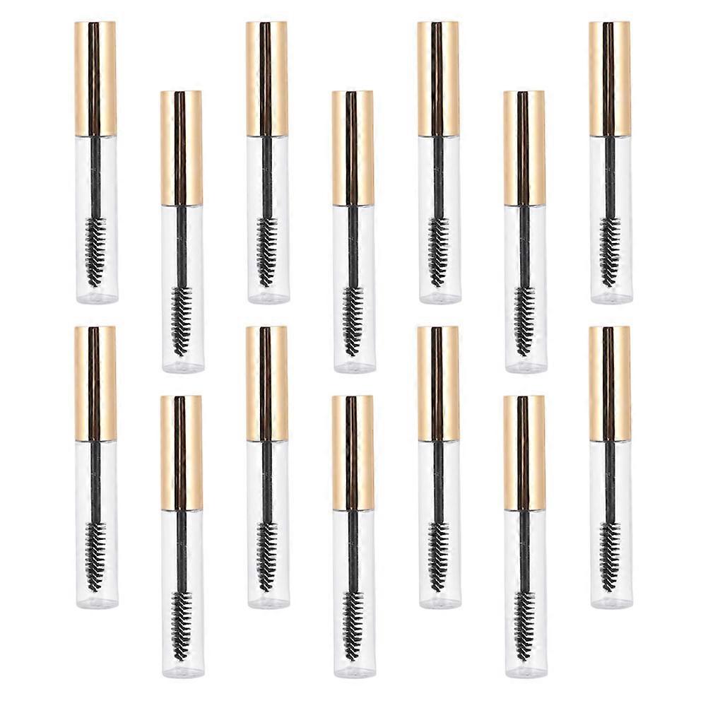1 Set DIY Mascara Container Refillable Mascara Tubes Eyelash Bottles with Funnels