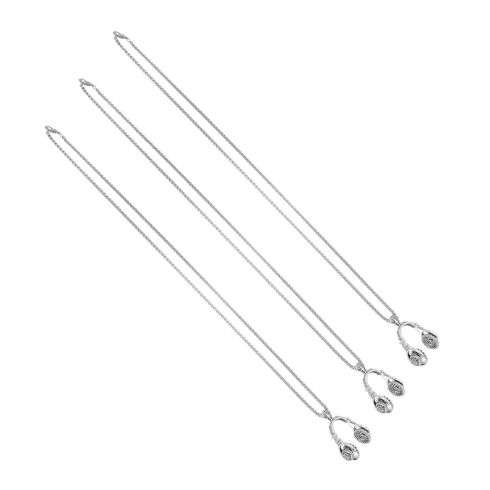 Alloy Necklace for Couples Featuring Headset Pendant 9Pcs Set