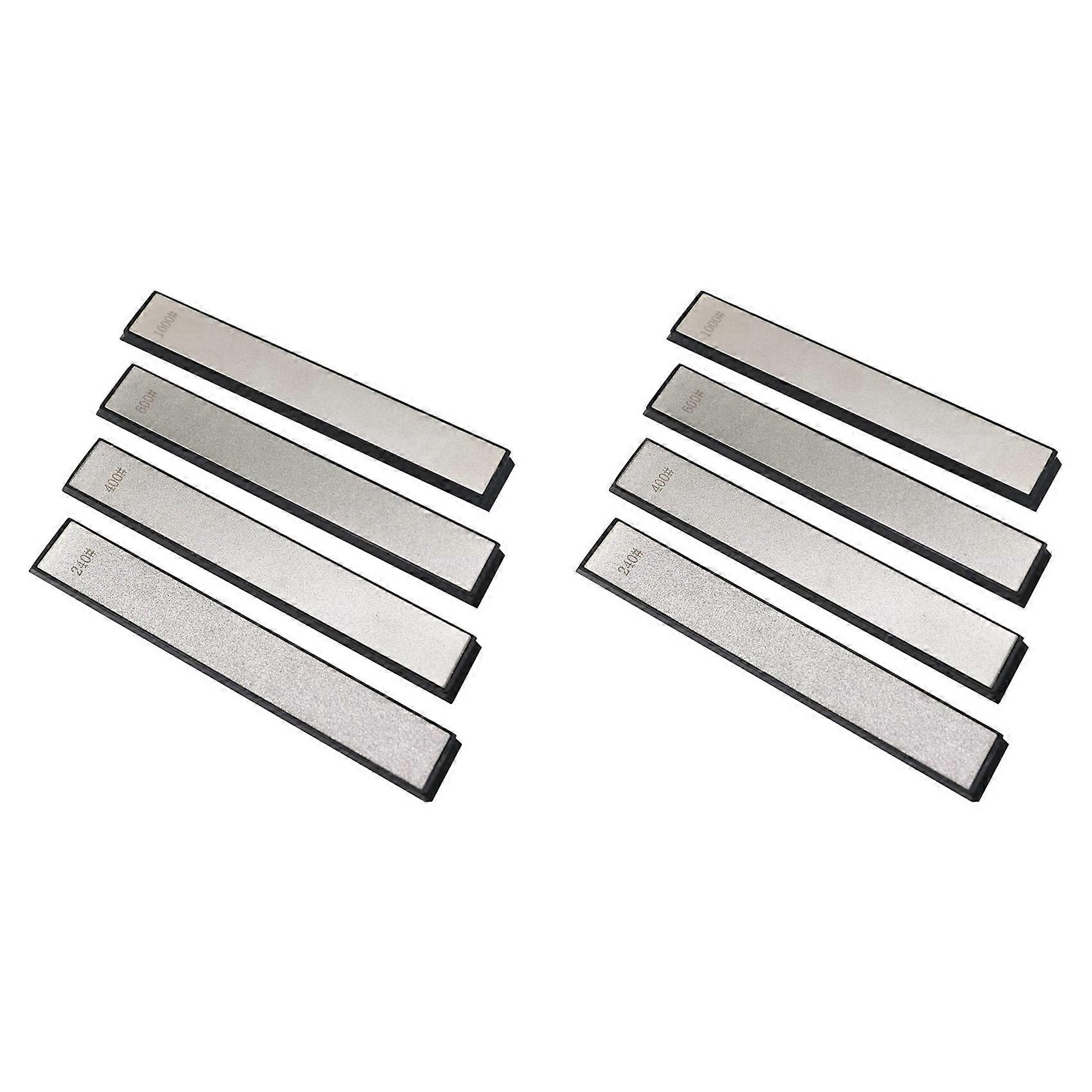 2X Diamond Sharpening Stone Set,Knife Sharpener System Sharpening Stones Sharpening Stones Blade Polishing Stones