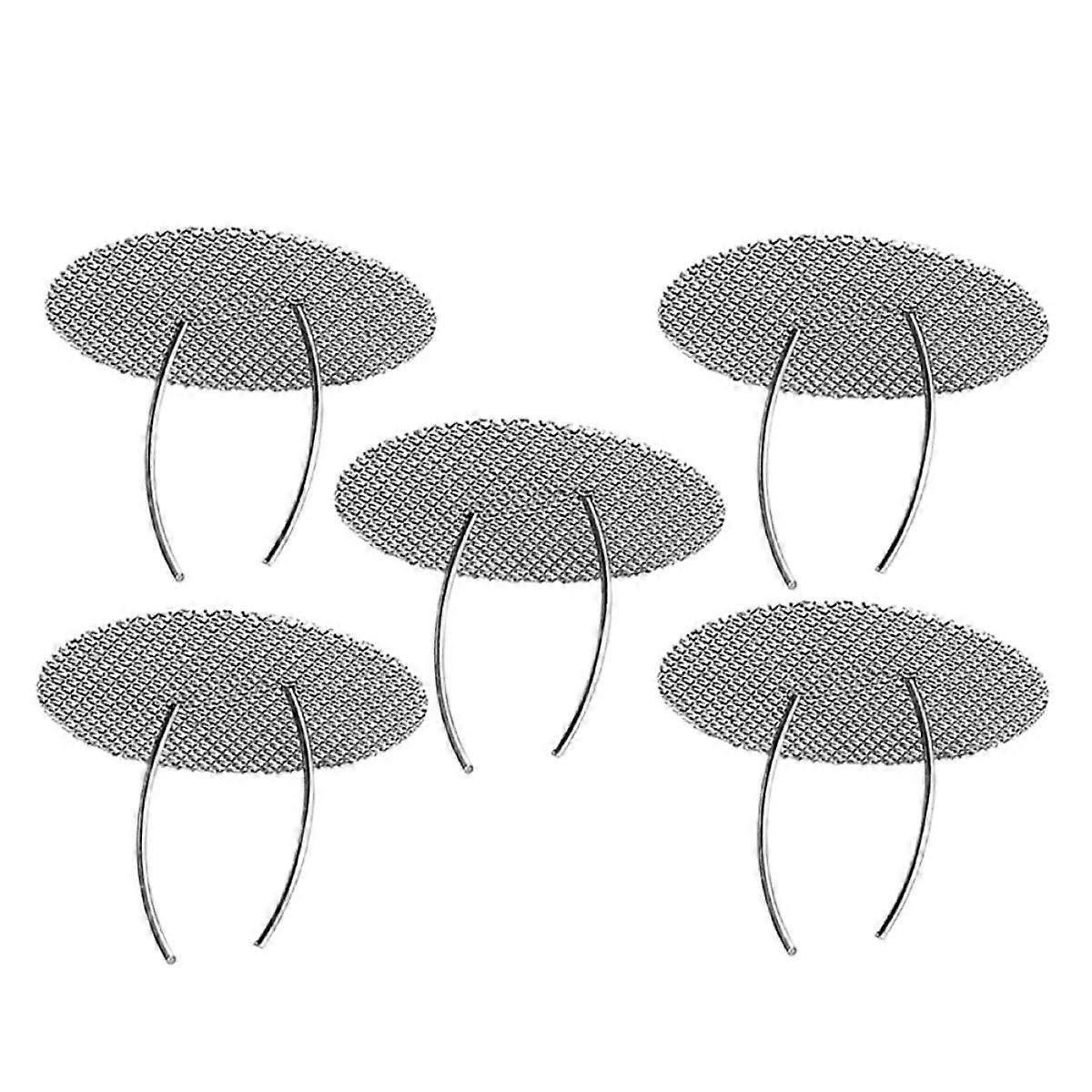 5pcs Stainless Steel Tea Infuser Set with Fine Mesh Strainer for Teapot and Loose Leaf Brewing