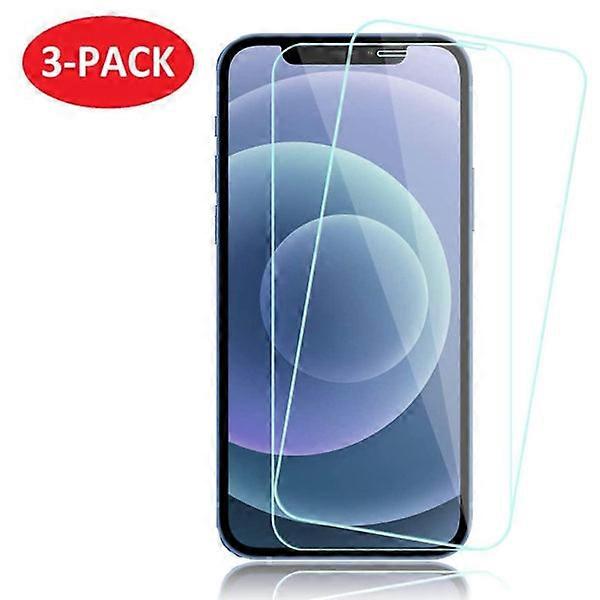 3-Pack - compatible with iPhone 12 Mini - Tempered Glass Screen Protector