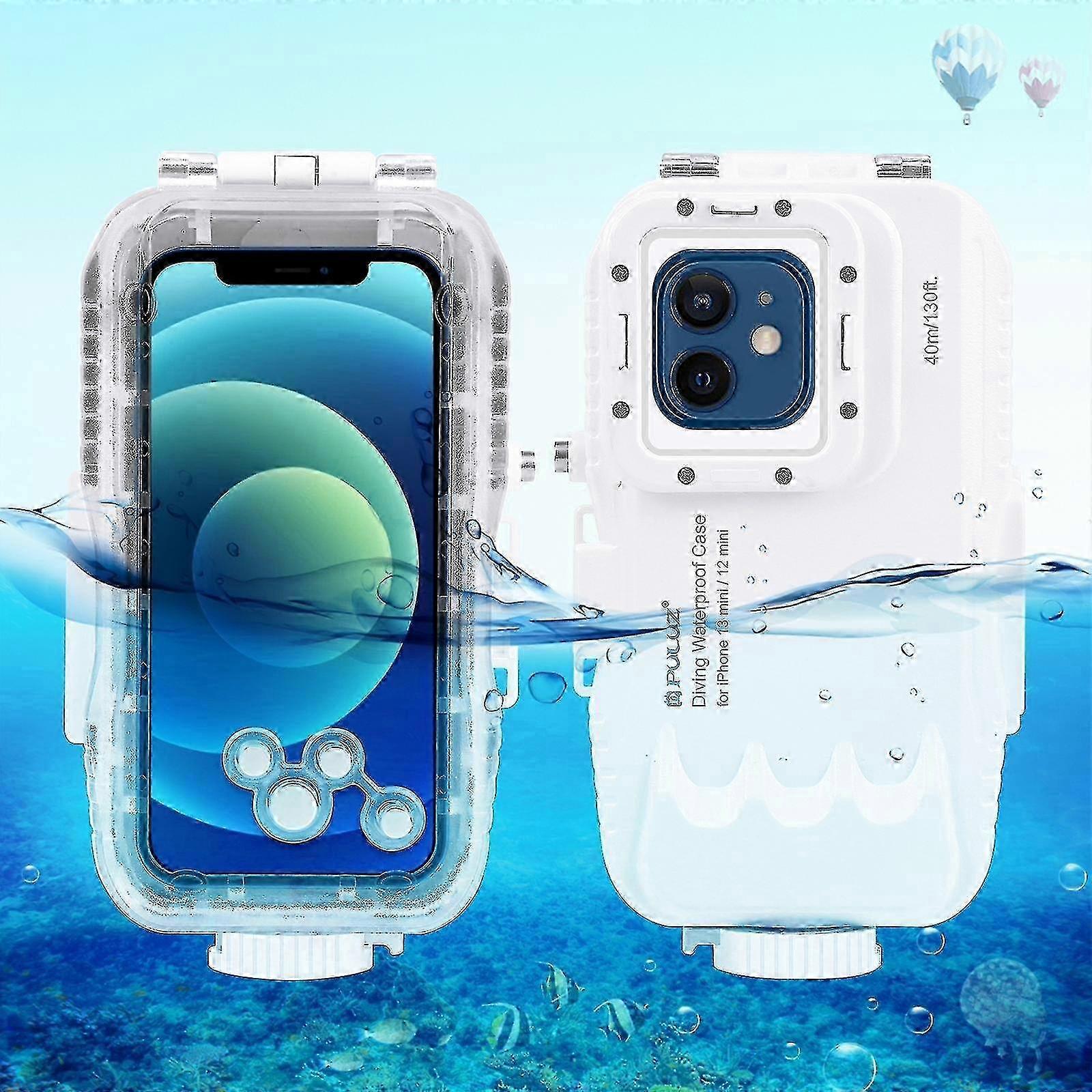 40m/130ft Waterproof Case For Iphone 12 Mini
