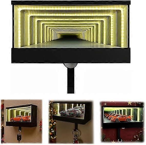 LED Garage Light with Motion Sensor, Magnetic Wall Mount, 3 Modes, Rechargeable USBC, Yellow