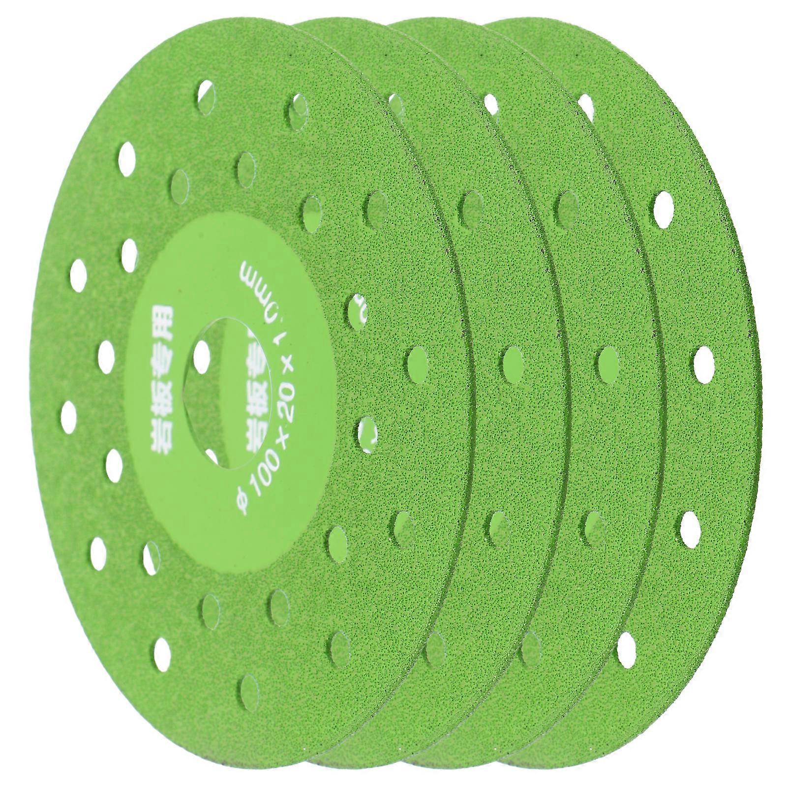 Rock Slab Grinding Disc for Chamfering with 4Pcs Angle Grinder Saw