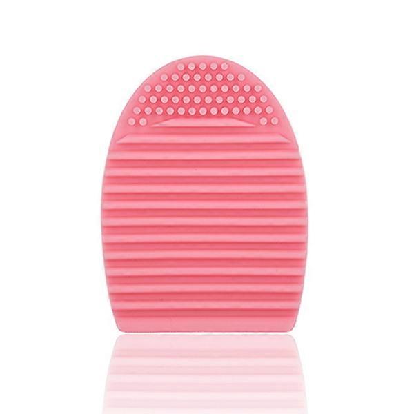 Makeup Brush Cleaner Silicone Cosmetic Brush Egg Cleaning Tool Pink