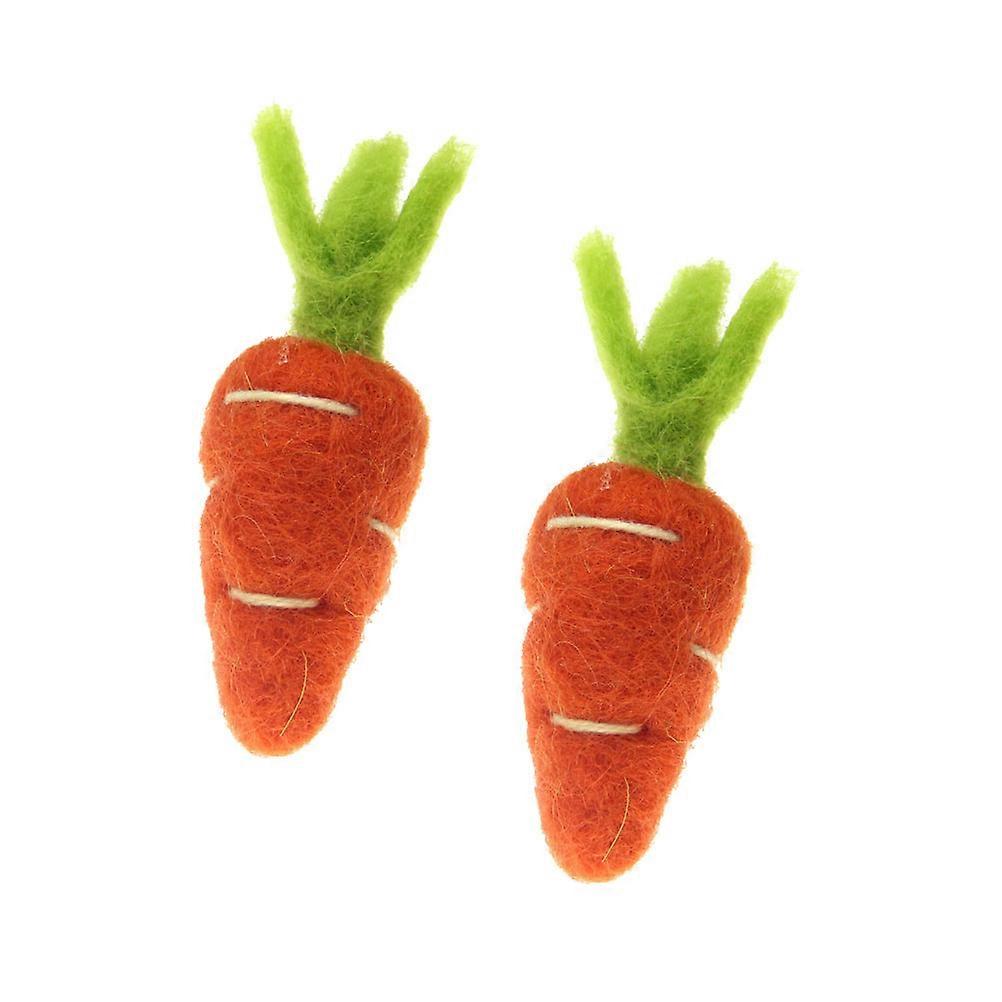 Reddiker Klestilbehør Håndlaget ullfilt til dekorasjon 2 stk brosjer