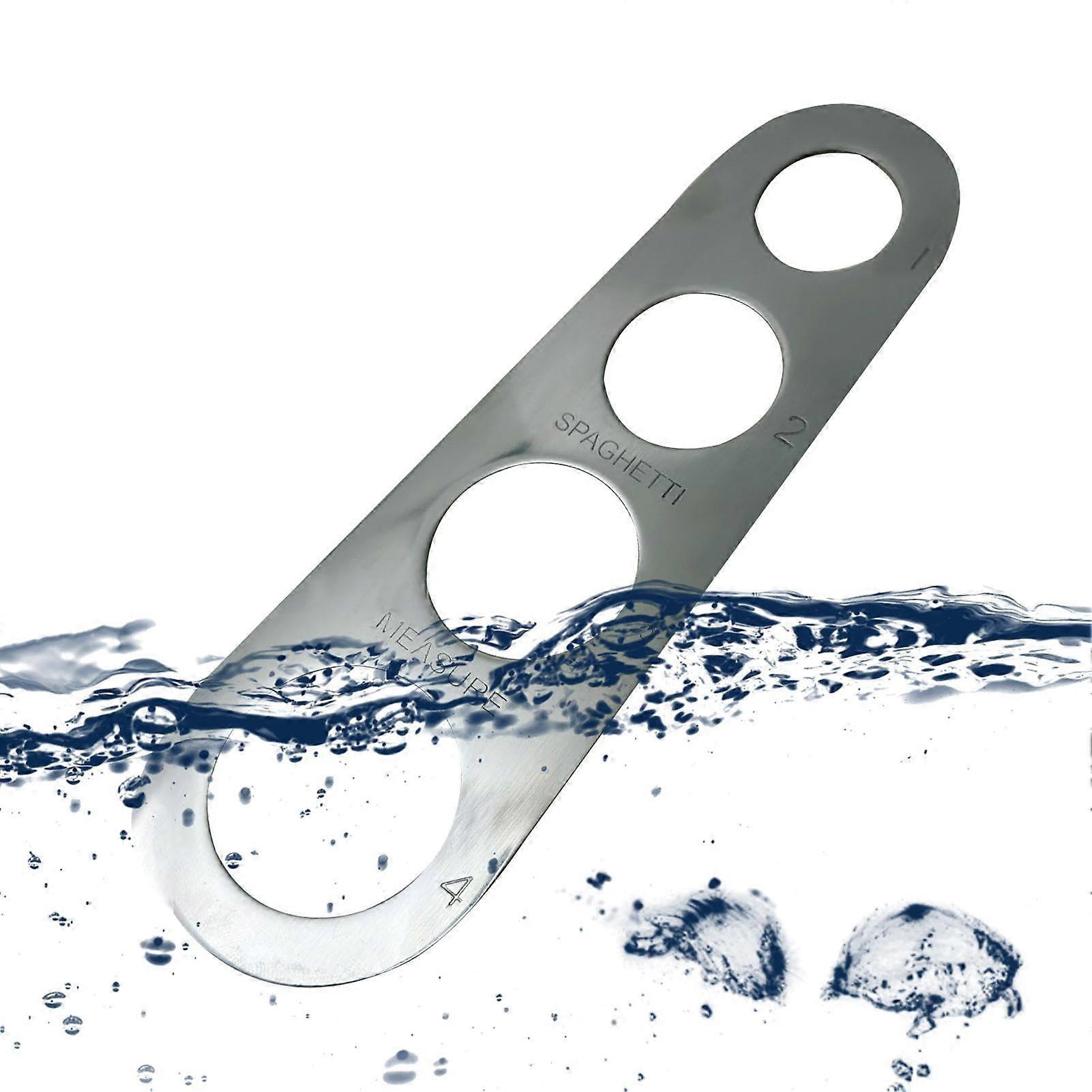 Spaghetti Measuring Tool with Four Size Holes, Rust Proof Non Stick Pasta Portion Control, Dishwasher Safe