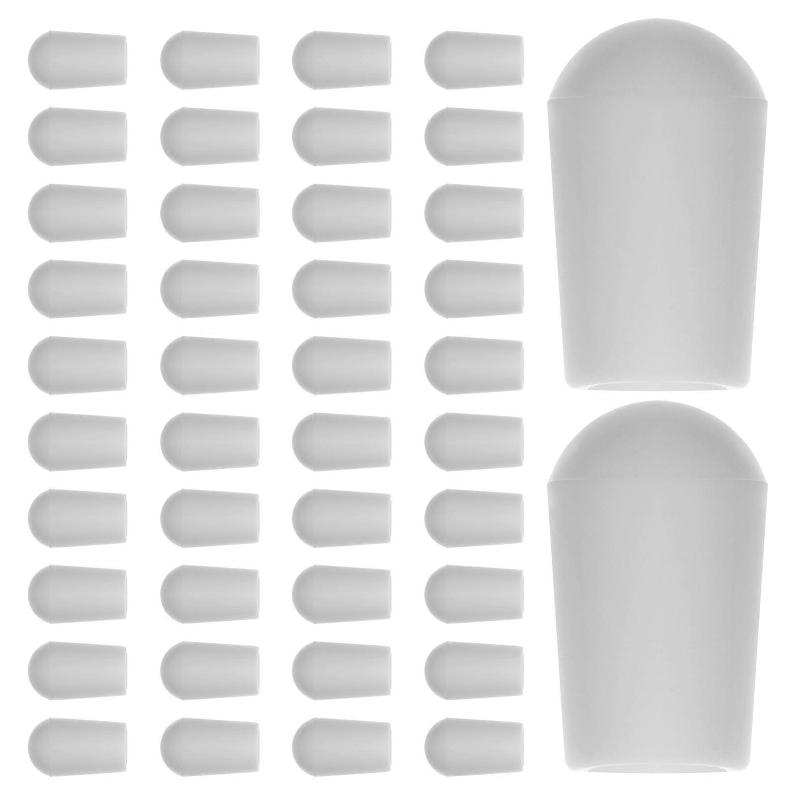 Hanger Hook Tips Covers Break Resistance PVC Material 0.31X0.24X0.24in Protective 100Pack