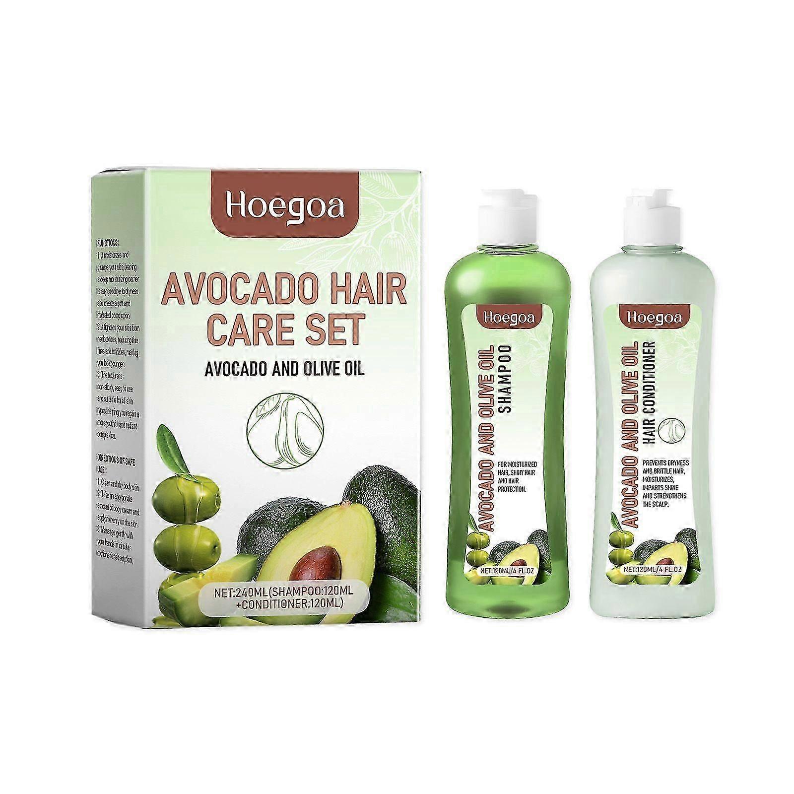 Avocado Hair Moisturizing Shampoo Set