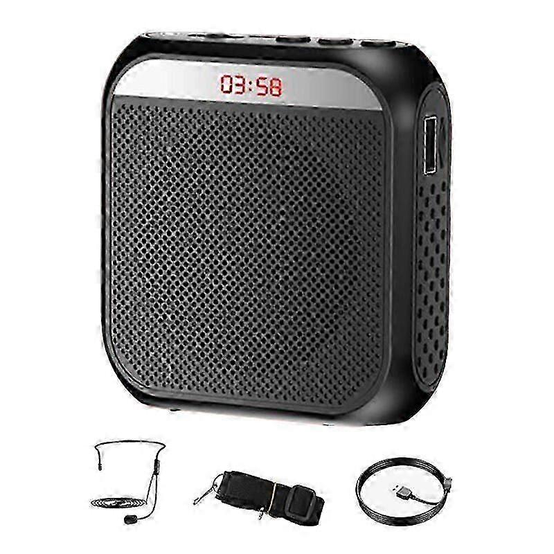 (Black)Voice Amplifier Megaphone Speaker ,Vocal Boost ,Personal Voice Amplifier