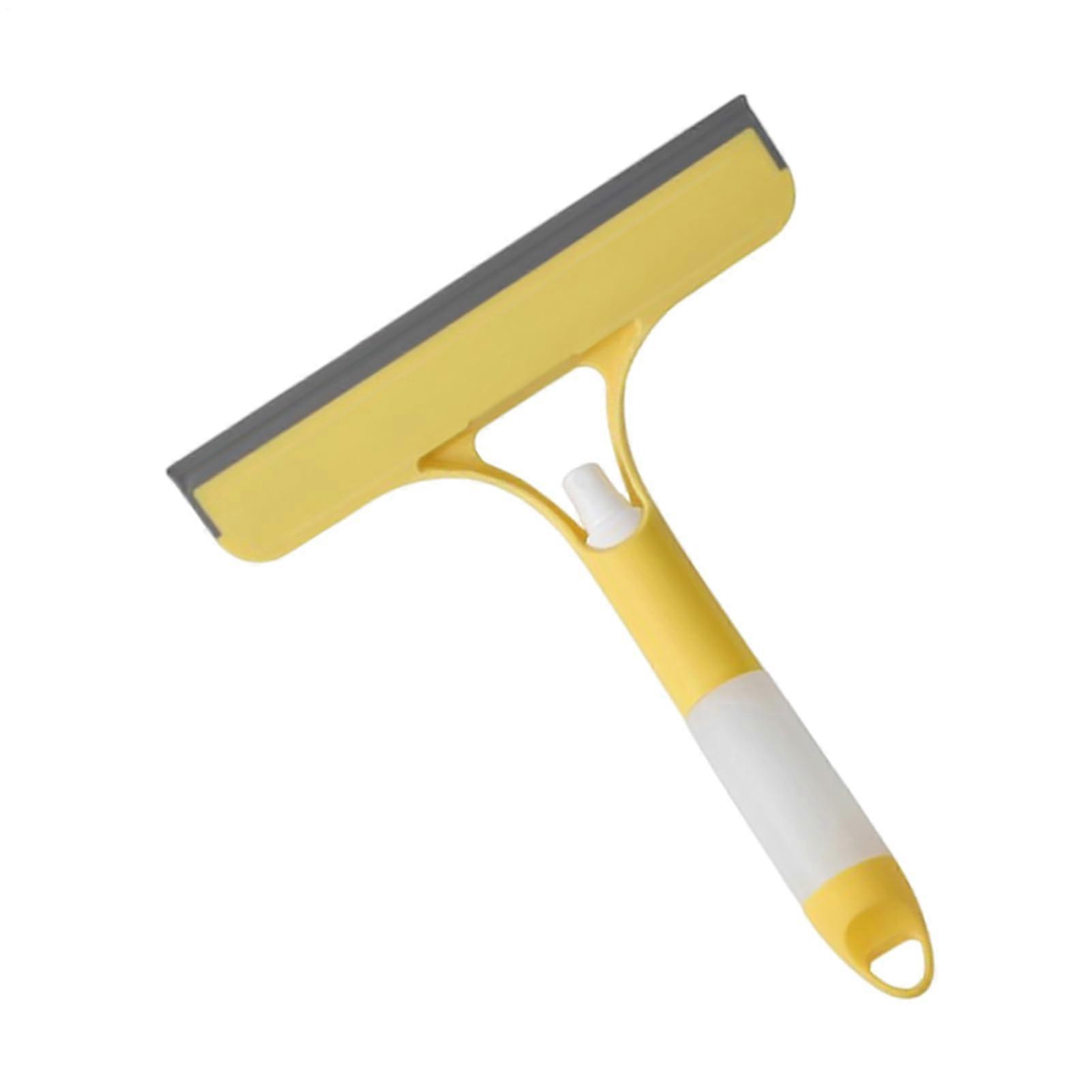 Shower Squeegee with Spray Function for Glass Doors, Windows, Mirrors and Car Windshield Cleaning