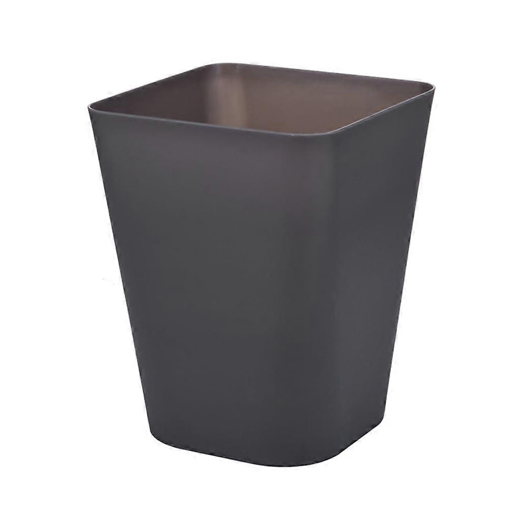 Large Open  Trash Can Household Waste Bin Easy Clean Plastic for Kitchen Bathroom Office