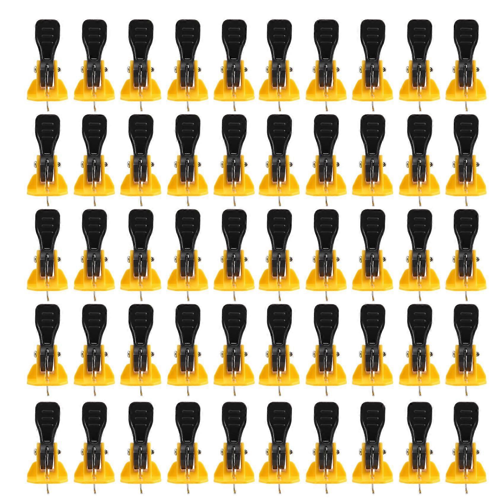 50Pcs Construction Tile Leveler Adjuster Plastic Positioning Artifacts Leveler Locator Spacers for