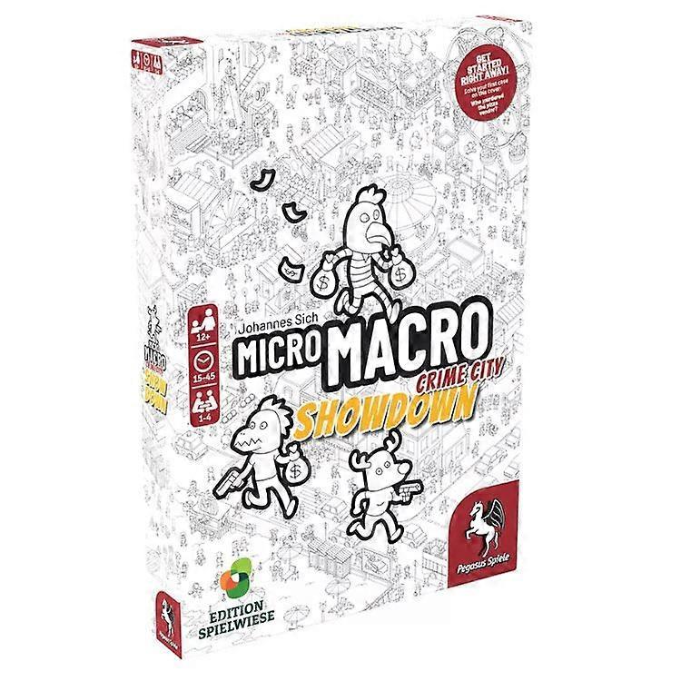 MicroMacro Crime City 4 - Showdown Board Game