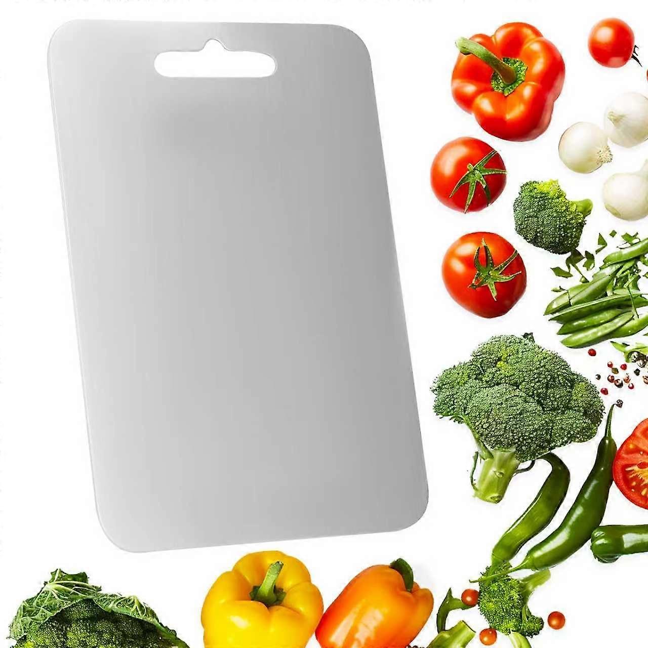 Titanium Cutting Board 100% Pure DualSided KnifeResistant Design for Kitchen Dishwasher Safe