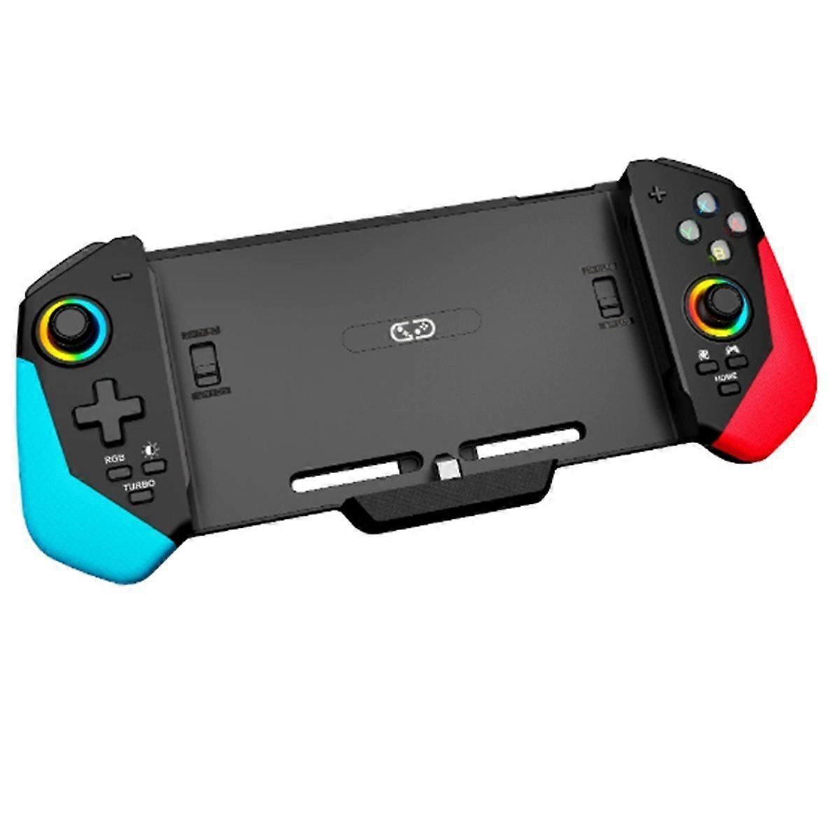 For Switch/ in-Line Game Controller with Vibration 6- Gyroscope Handle Stand Function Game Disc Storage