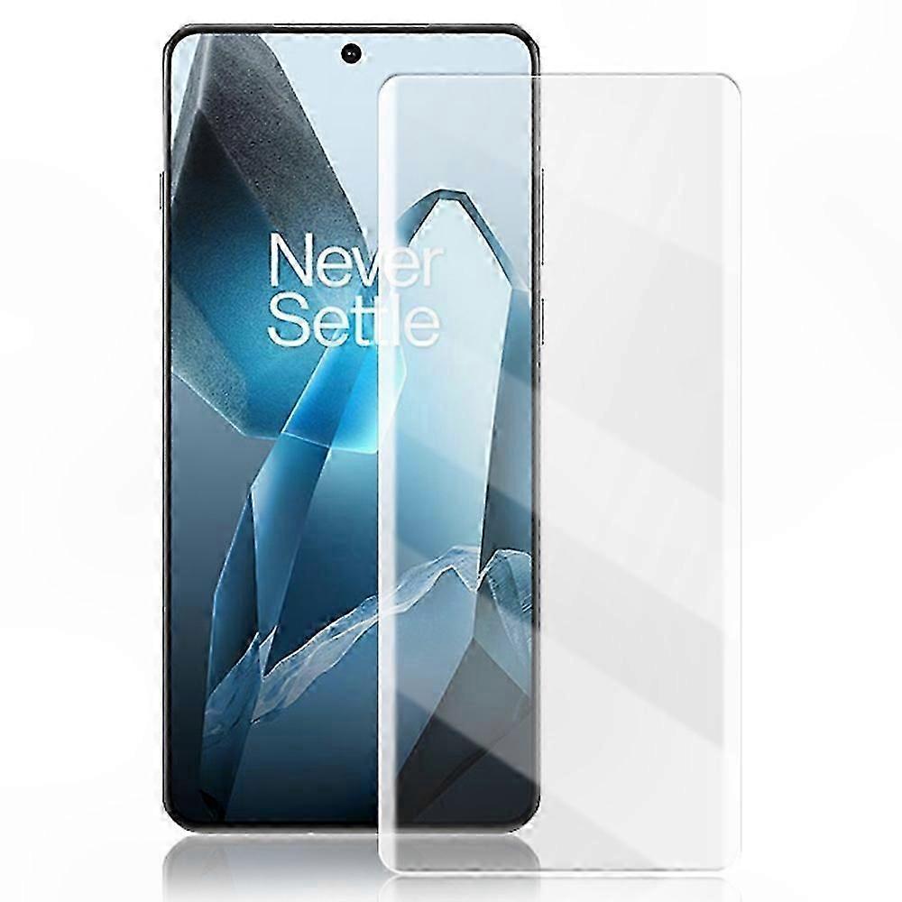 3D Curved Full Coverage Tempered Glass Screen Protector with UV Liquid for OnePlus 13