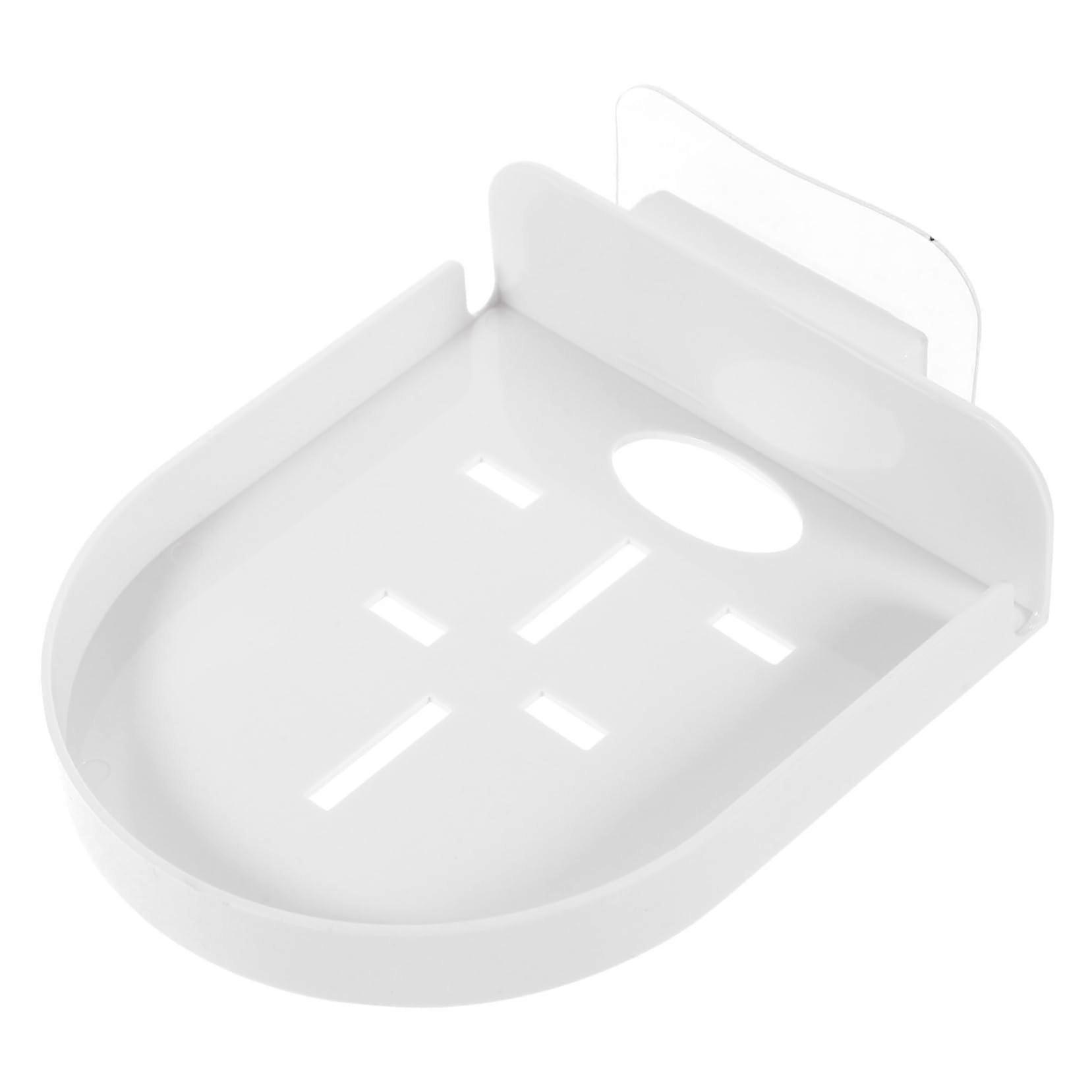 Wall Mount Router Shelf No Drill Floating Shelf for Security Camera Space Saving Modern Design