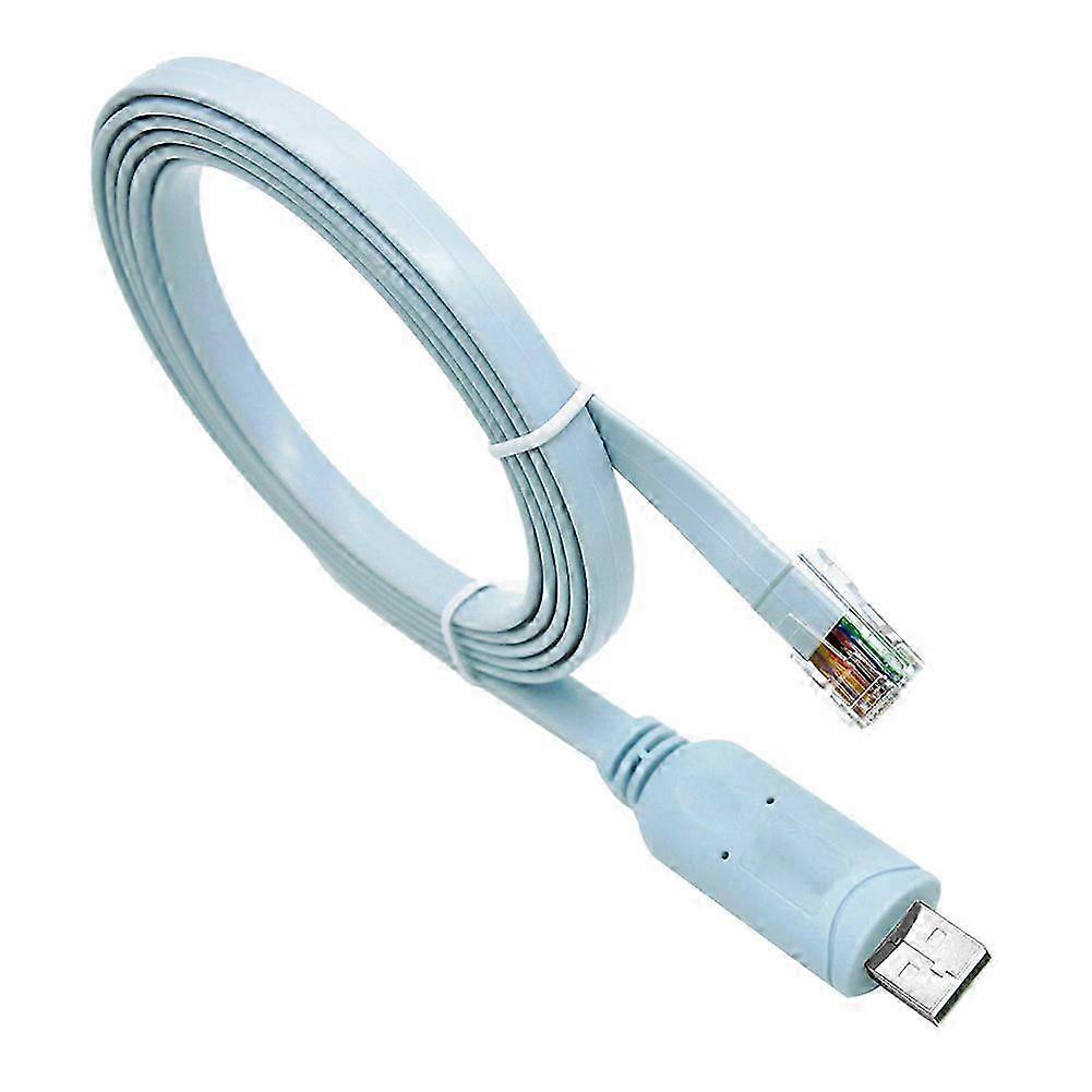 Windows compatible console cable with USB RJ45 6ft