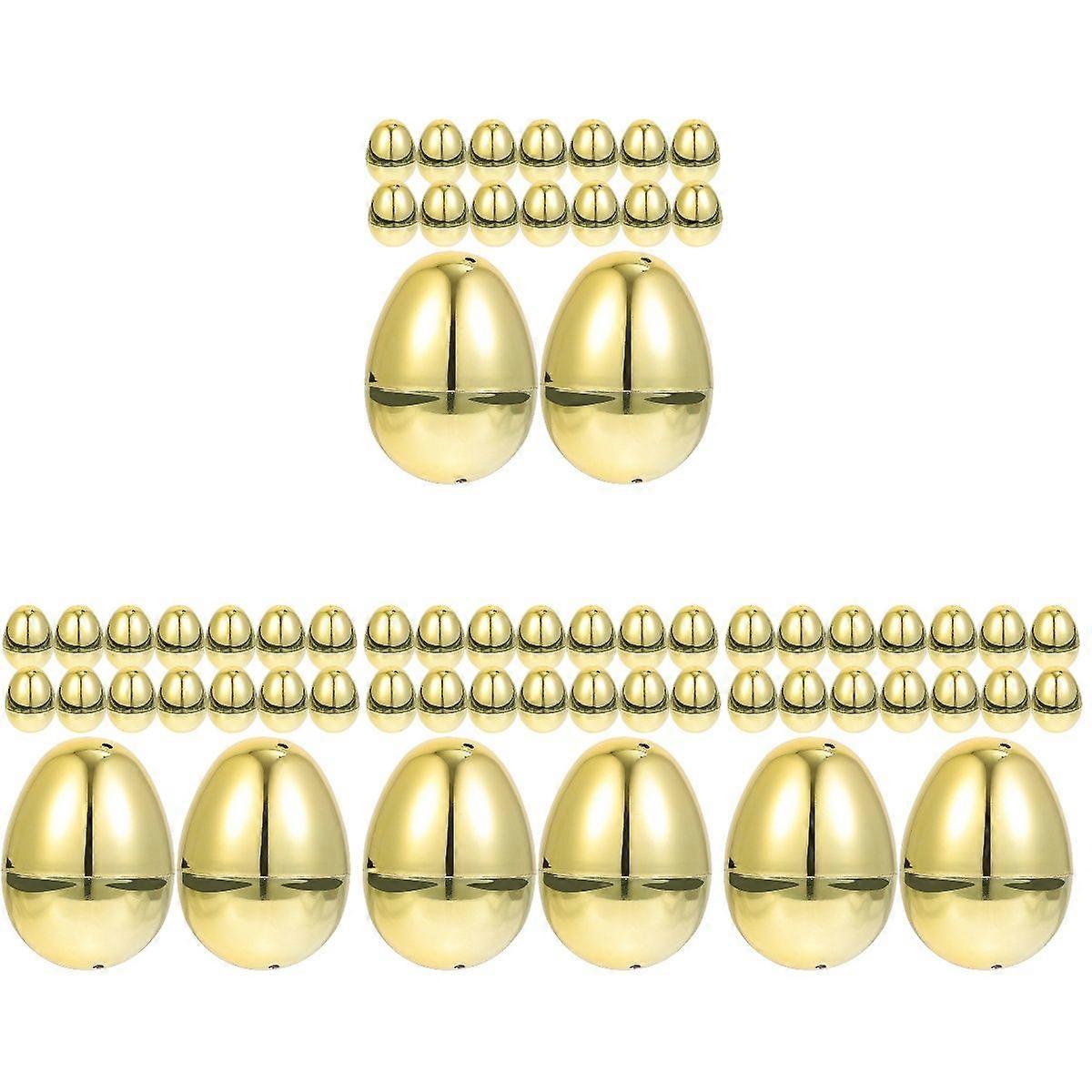 80 pcs  Fillable Easter Eggs Easter Eggs Plastic Eggs Easter Eggs Empty Easter Party Favor