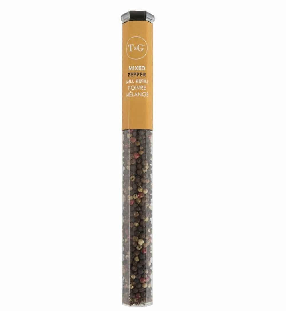 Refills: 45g Mixed Peppercorns
