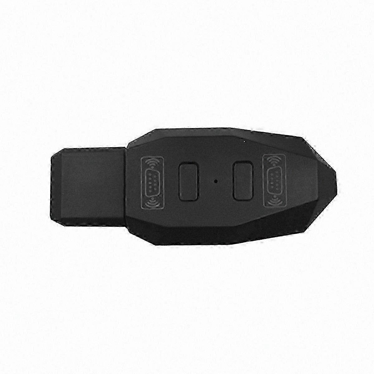 Wireless USB Bluetooth Adapter, 50M Range, Dual Mode SPP/BLE Master & Slave, Compatible with Multiple Devices