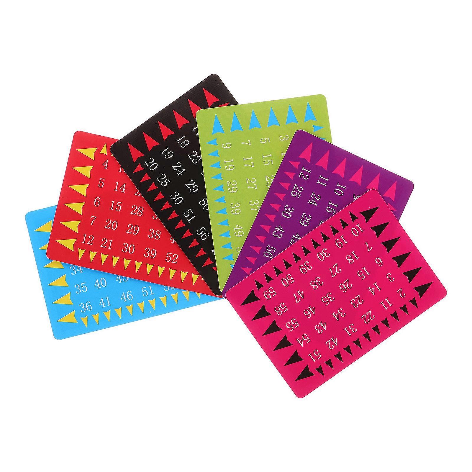 Number Cards Telepathic Tricks Toy for 10Sets Interactive Mind Reading Play