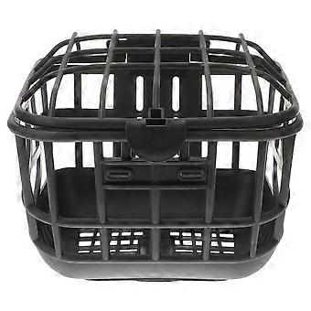 Cesta portabicicletas para manillar delantero, práctica y con soporte para bicicleta.