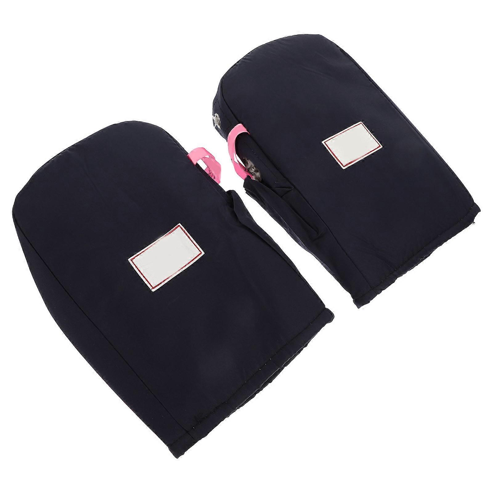 Navy 1Pair Handlebar Gloves for Motorcycle Winter Use