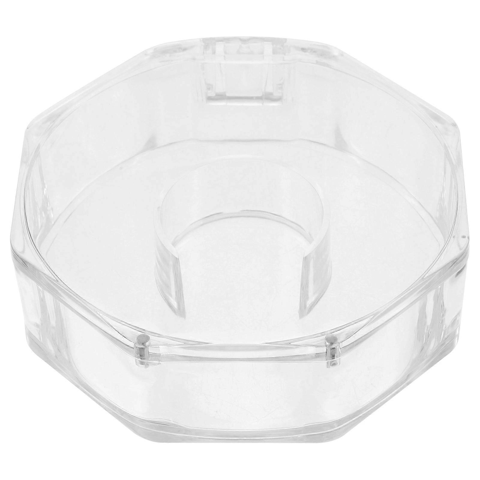 Acrylic Transparent Bracelet Storage Box for Display with Clamshell Bangle Case