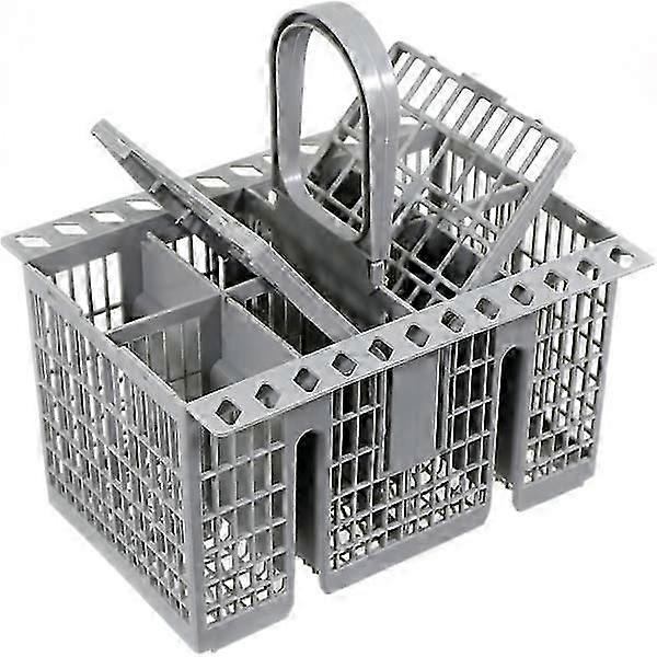 Dishwasher cutlery basket (removable handle)