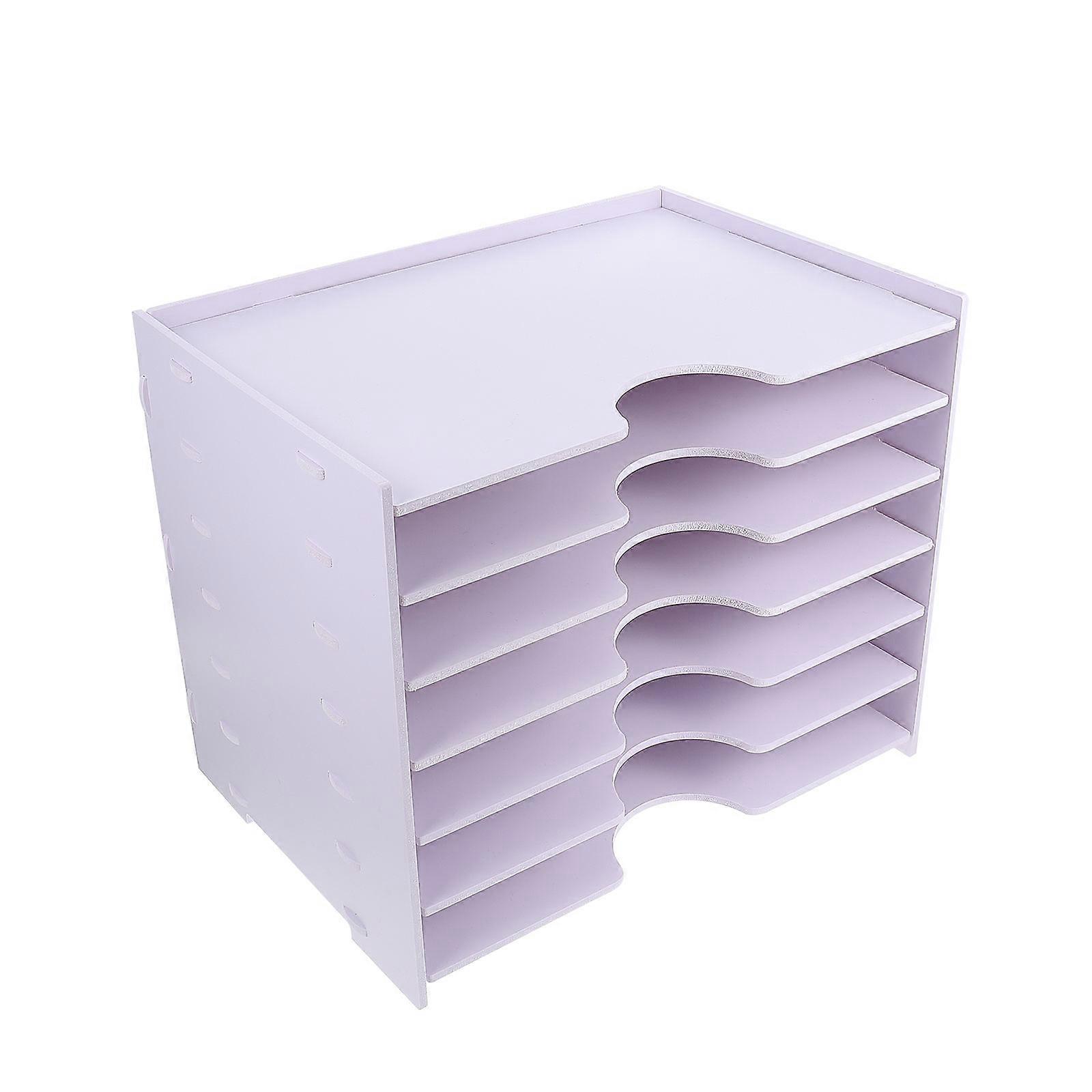 Files Folder 1Pcs Multi-Layer Desktop Storage Box for Office Use