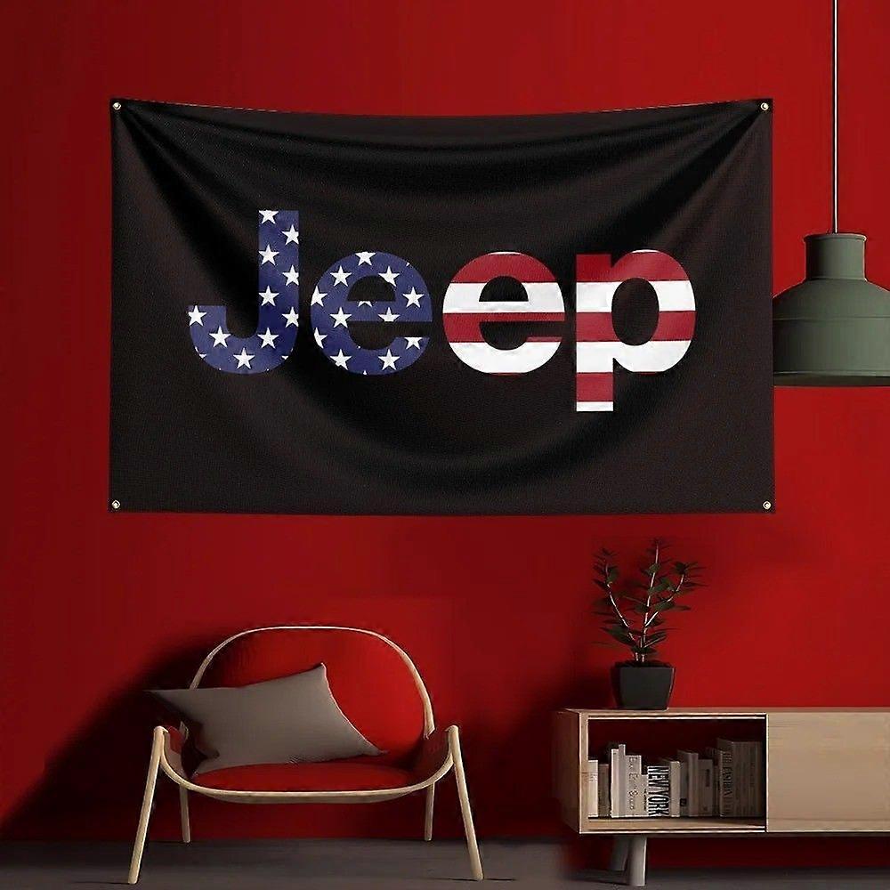 Offroad Jeeper SUV Fans Flaggbanner VQ0730