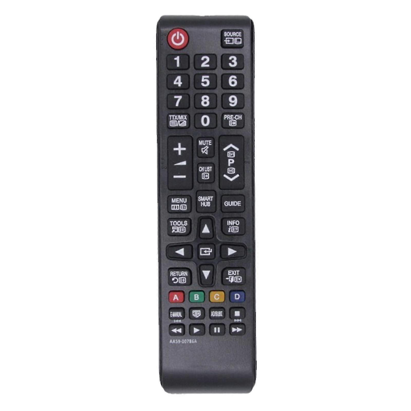 Replacement Remote Control BN59-0786A High Quality ABS Material Sensitive Buttons 12m Long Range Lightweight Compact Universal Learning Function