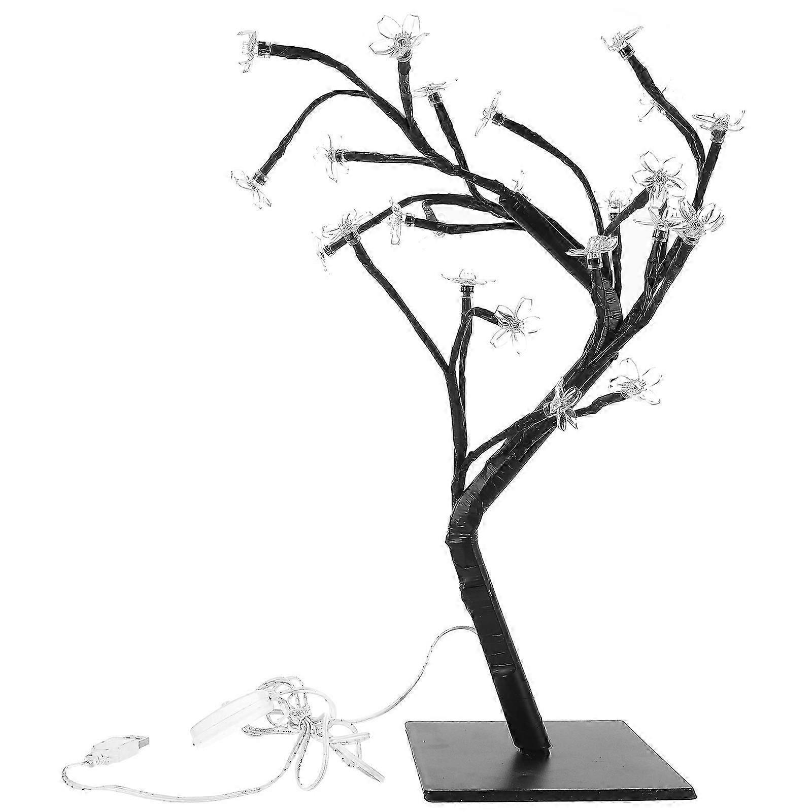 Fiber Optic Flower Tree Light Creative Tree Light 1Pcs for Home Decoration