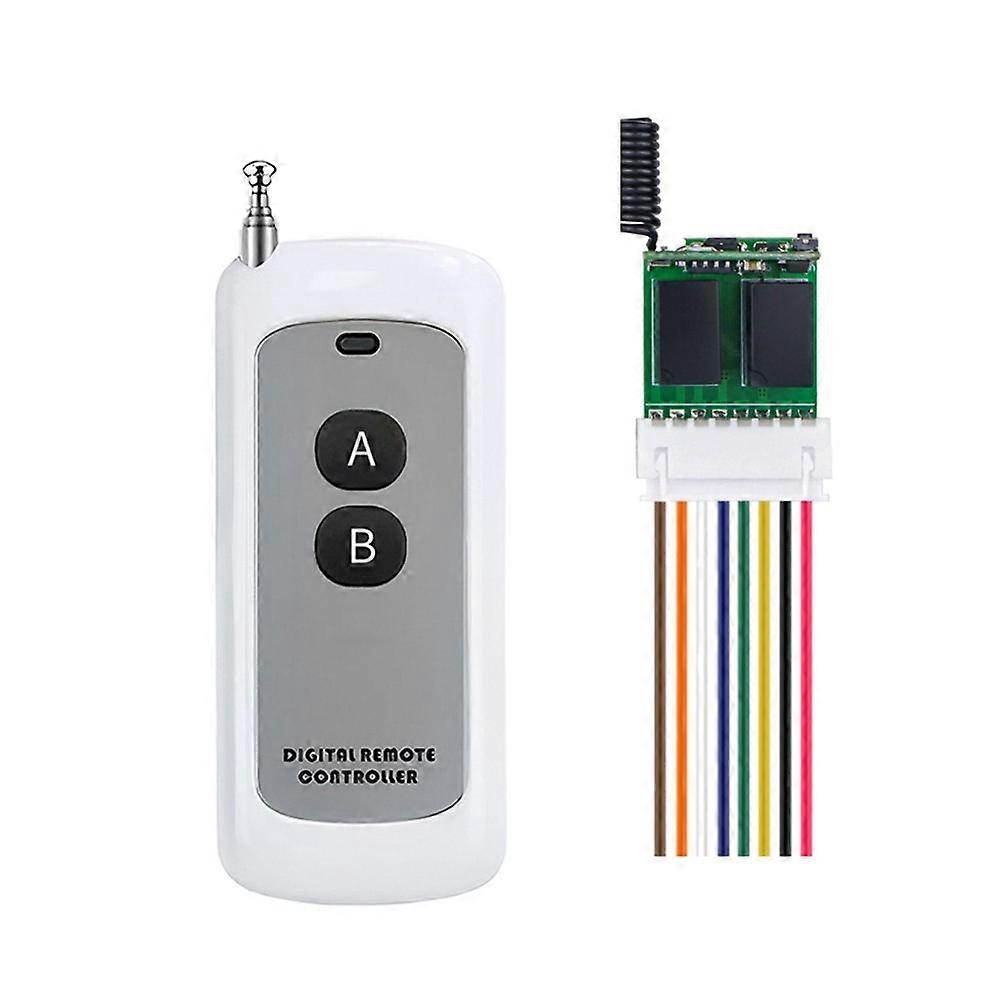 Mini RC Remote Switch DC3.7V-12V Micro Wireless Switch Relay Remote Control Switch for Access Control LED Lights 433Mhz