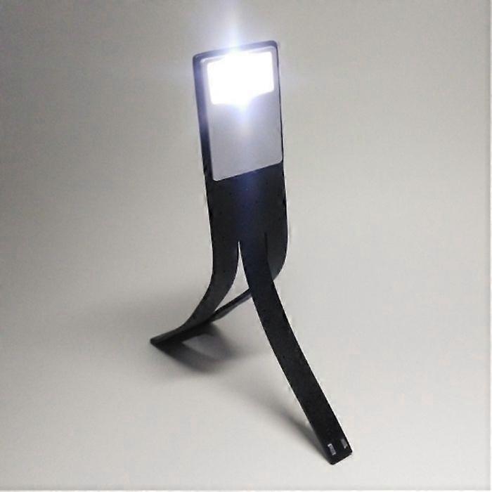 LED Clip-on Reading Light Solid Switch Book Light Multi-function: bookmark, book reading light, e-reader, etc.