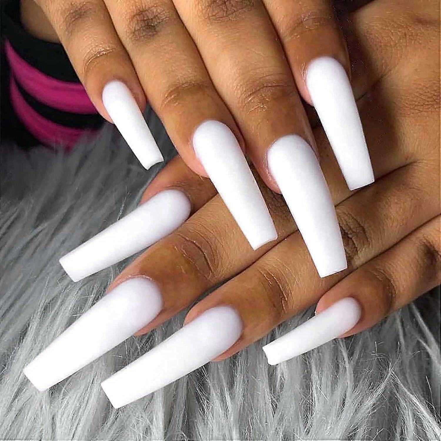 White Nail Sheet (ZBLM-02)make up