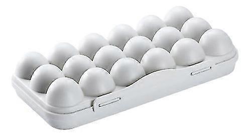 Stackable Egg Storage Tray Grey 18 Eggs (grey) (1pcs)